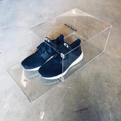 Akryl Crystal Clear Drop Off Sneaker box