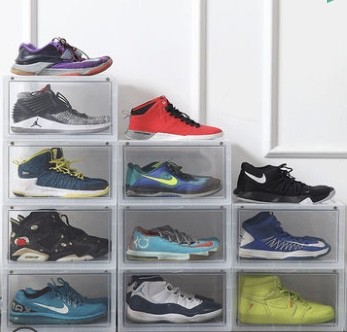 10 stk Sneaker MAGNETIC Drop Front Shoe box